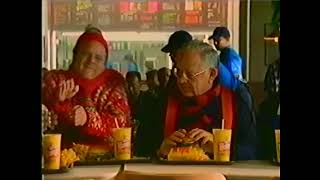 Wendys Olympic Bobsleigh commercial from 1994