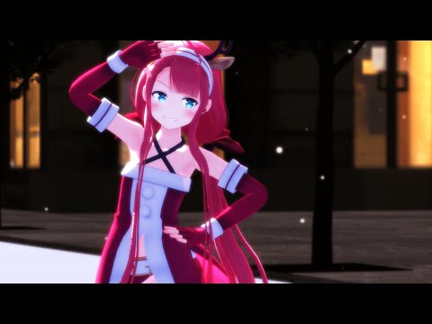 【艦これMMD】江風の【好き！雪！本気マジック】【二次創作MMD／4K60fps】
