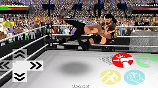 WR3D2K26 CLASH IN PARIS ROMAN REIGNS VS BRONSON REED FULL LENGTH MATCH. screenshot 5