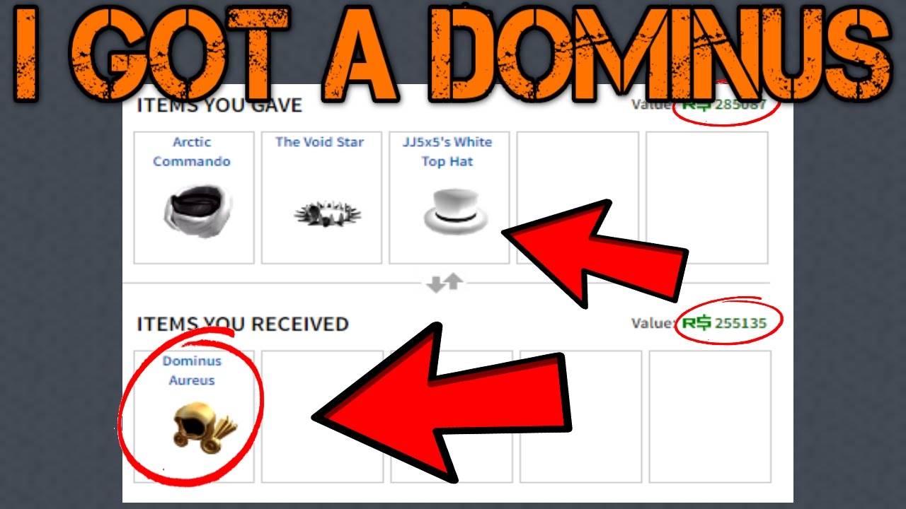 Roblox Trading We Got Another Dominus Dominus Vespertilio Is Ours By Inoobe - roblox shaggy to dominus in one day trade bot youtube