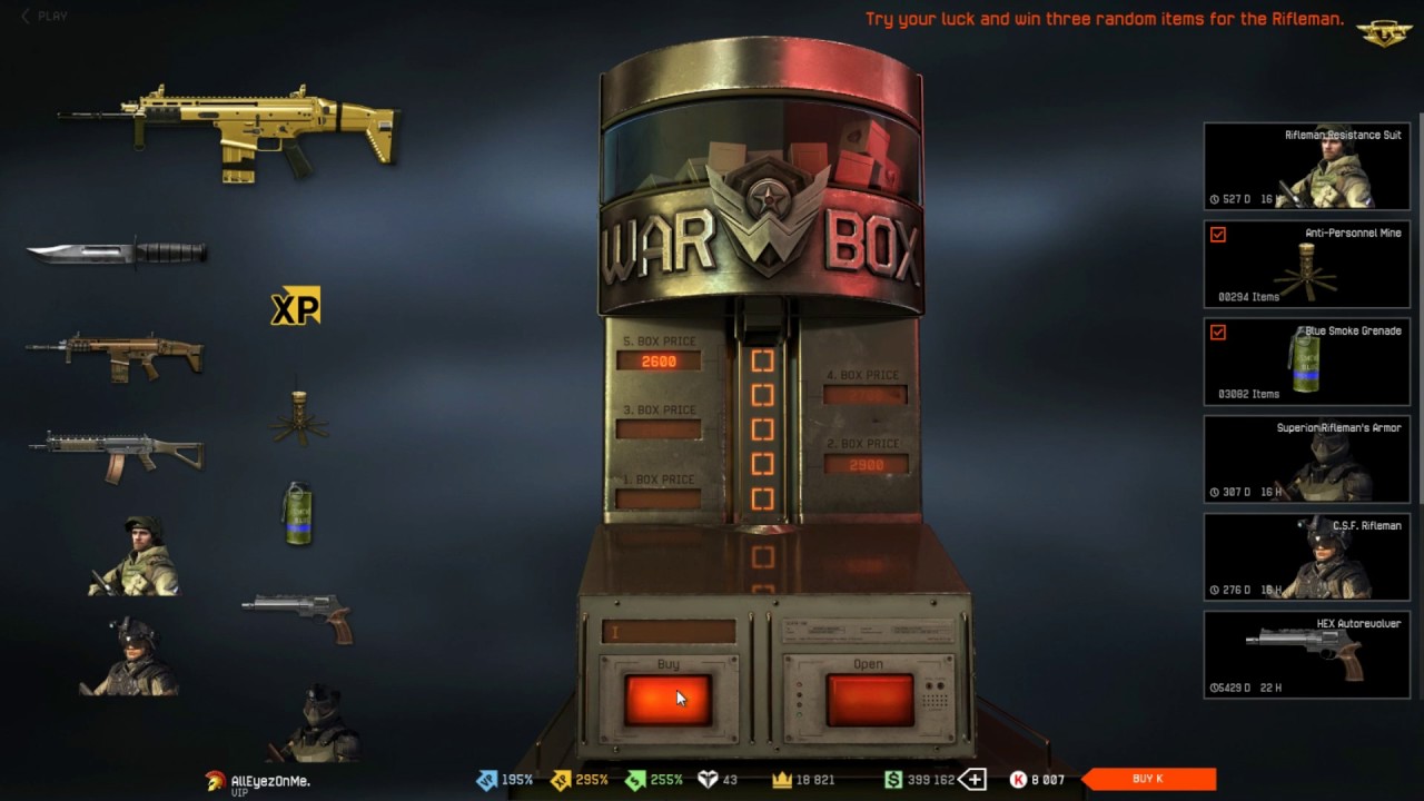 WARFACE | EXAR-H | box opening