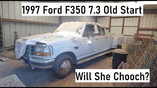 Old Start 1997 Ford F350 7.3 Powerstroke: Will it run?