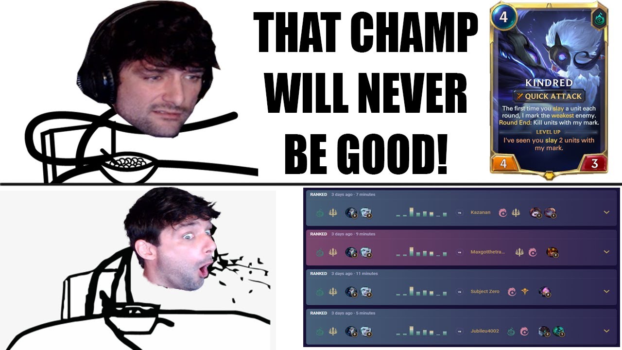 Kindred Will Never be Good... Unless...?  | Legends of Runeterra