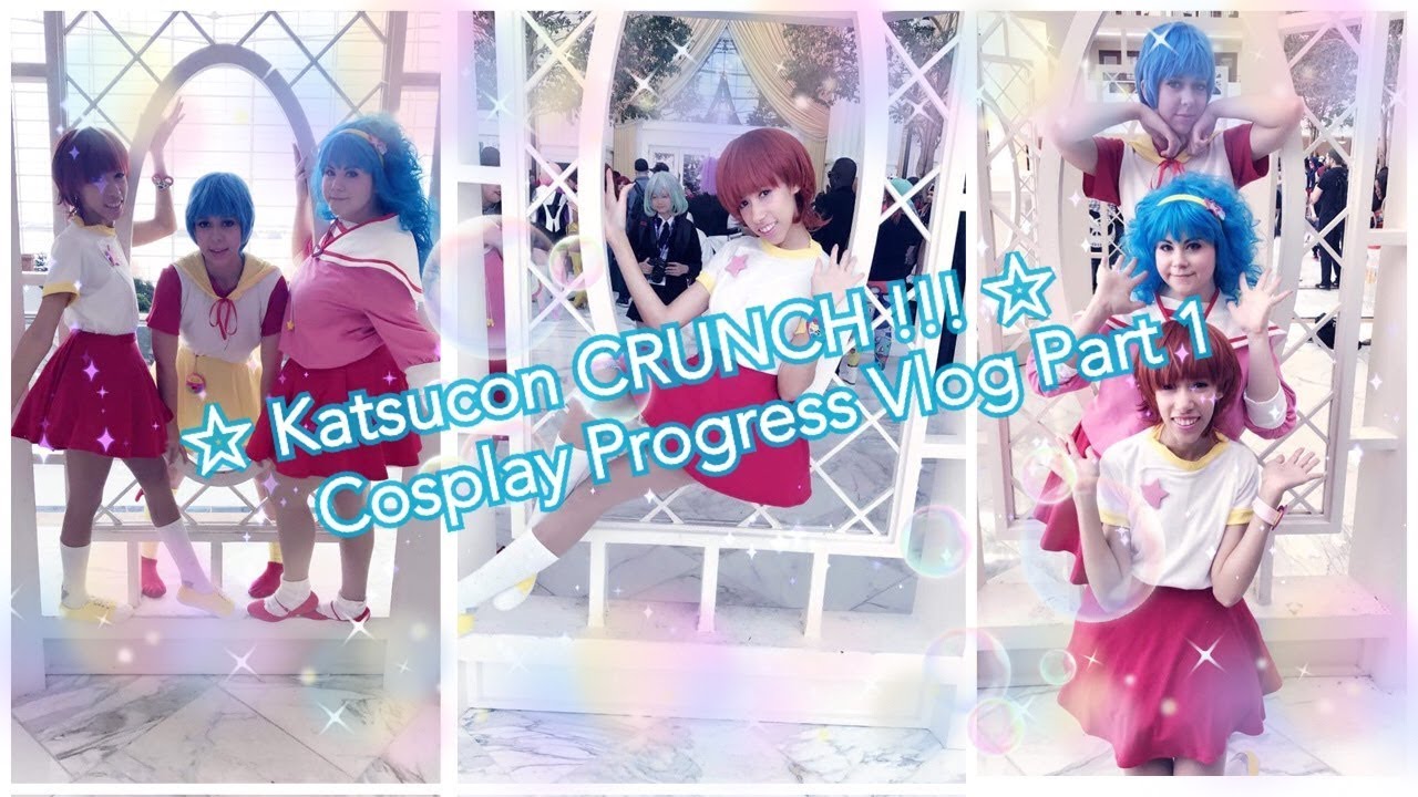 ☆ Katsucon CRUNCH!! ☆ Cosplay Progress Vlog ☆ Part 1 ☆