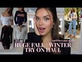 HUGE FALL/WINTER TRY ON CLOTHING HAUL *not sponsored*