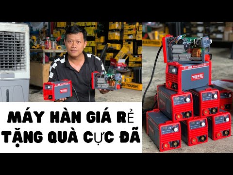 Video Máy Hàn Giá Rẻ BTEC MMA 200 MINI, Máy Hàn Que Nhật Bản... - youtube