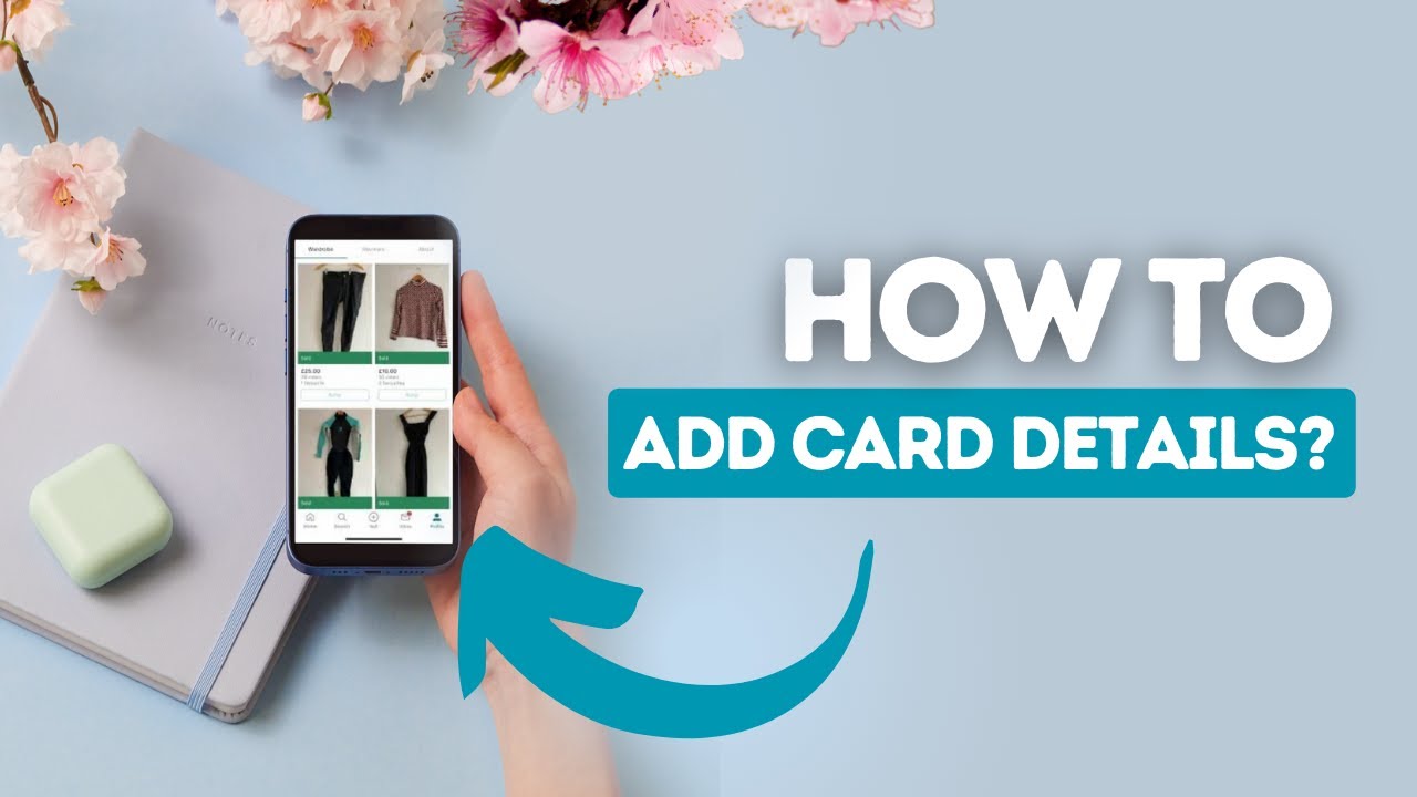 How to add your card details to your profile on Vinted? - YouTube