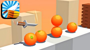 Slice It All New Big Update New Knife All Levels 822-824 Gameplay (iOS,Android)