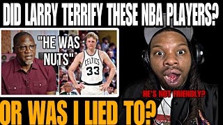 LEGEND! FIRST TIME WATCHING | "15 NBA Legends Who Were Terrified Of Larry Bird"