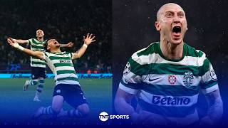 FULL-TIME SCENES: Sporting pull off a miracle comeback against Bodø/Glimt 🔥 #UCL