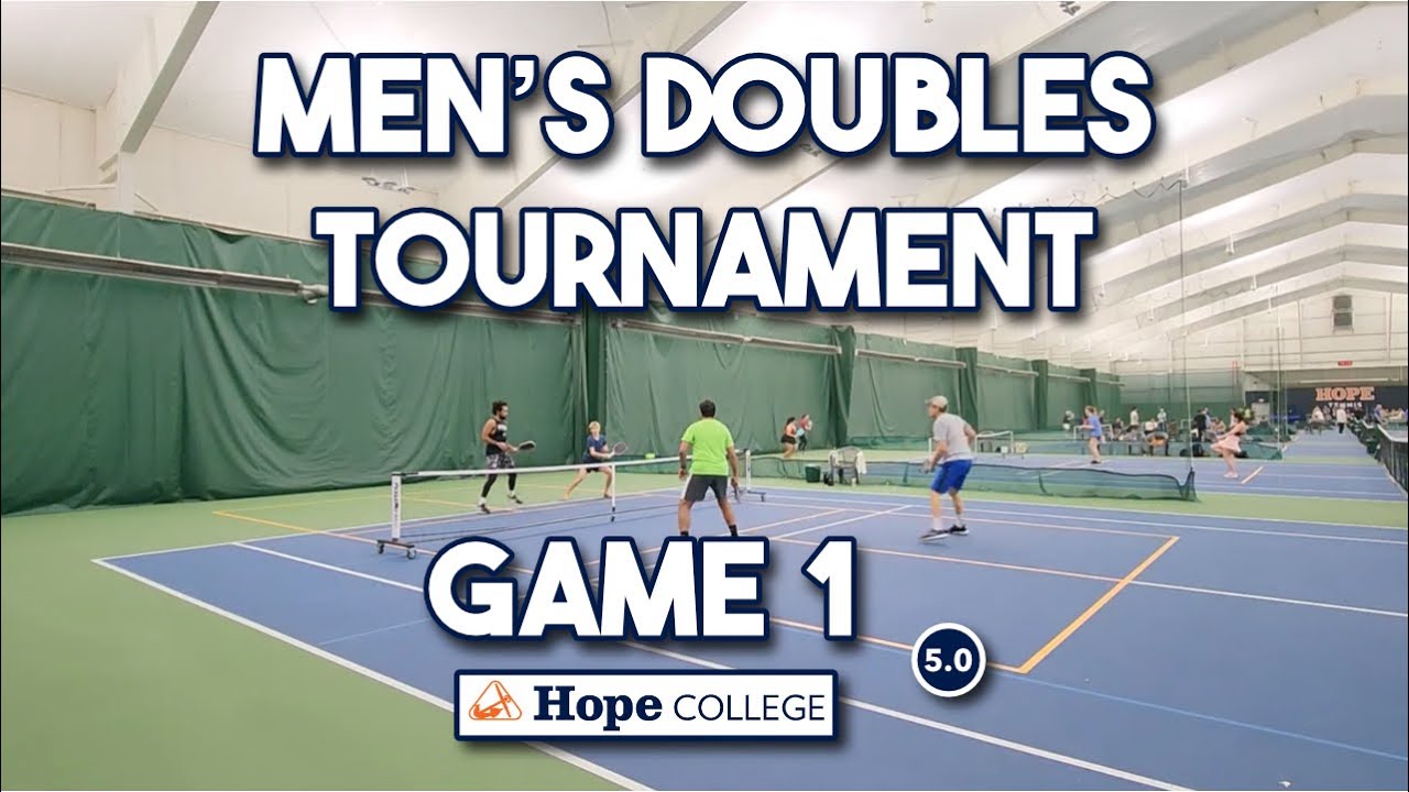 5.0 Men’s Double’s Tournament Game 1 - YouTube