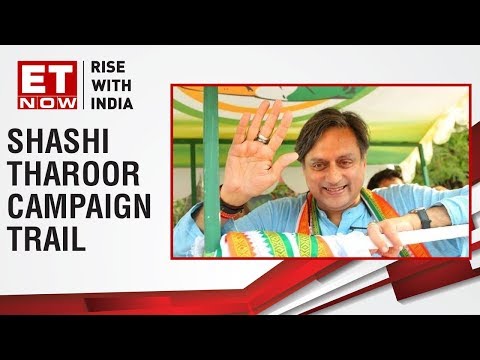 Shashi Tharoor Campaign Trail In Kerala | National Security, NYAY, Mahagathbandhan | Battle 2019