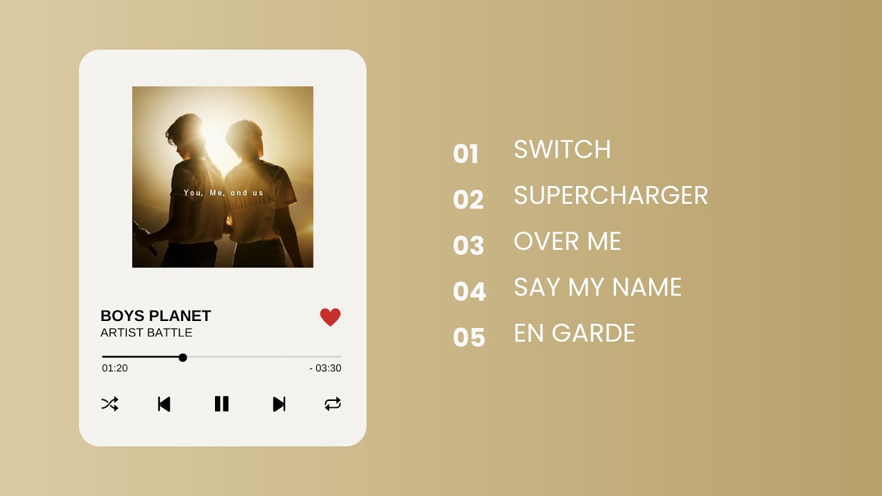 [FULL ALBUM] BOYS ARTIST BATTLE YouTube