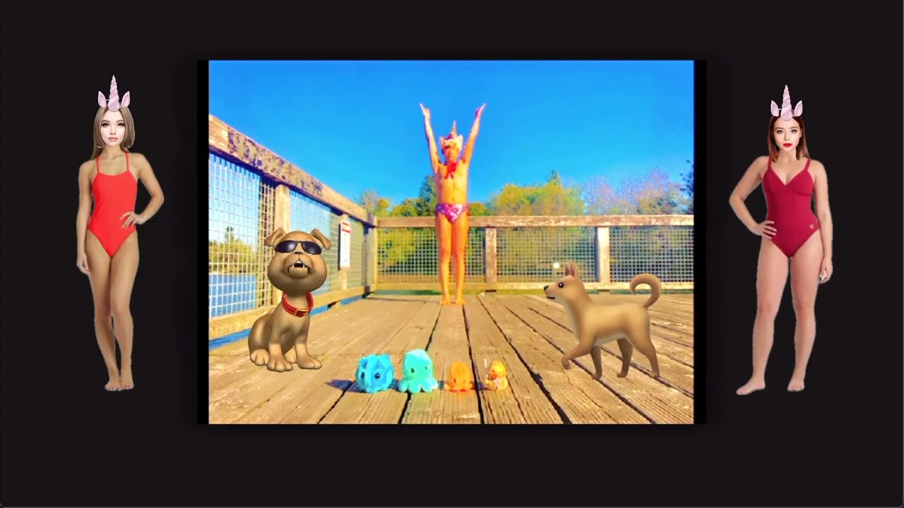 Snapchat AI boss dub: swine flu H3 N6 pink and multi color virus 🦠 corgi dog 🐶