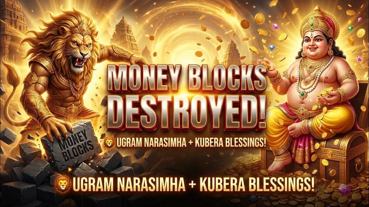 Kubera × Narasimha Wealth & Protection Mantra 💰🔥