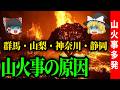 【緊急事態】群馬・山梨・神奈川・静岡で山火事連鎖…2026年、日本の山が「消せない火」に包まれる理由【ゆっくり解説】