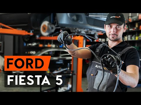 Cum se înlocuiește curea caneluri pe FORD FIESTA V JH, JD [TUTORIAL AUTODOC]