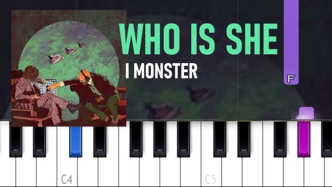 I Monster - Who Is She? (Piano Tutorial + FREE MIDI) | 'neveroddoreven'  album - YouTube
