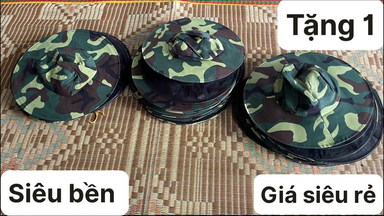 Mũ rằn ri một lớp chống ong đốt GIÁ SIÊU RẺ. THANH LÝ GIÁ LỢN CHẾT ...