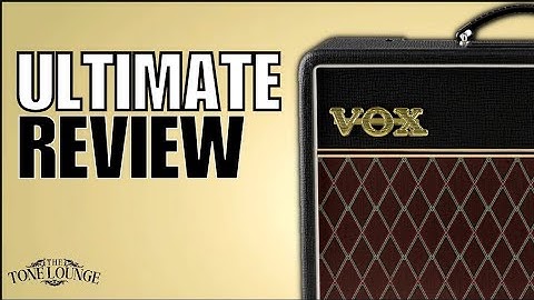 Vox AC10 Vs AC15 and demos