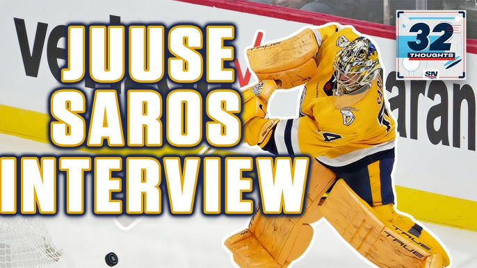 Juuse Saros wants to know… Where are you watching tonights