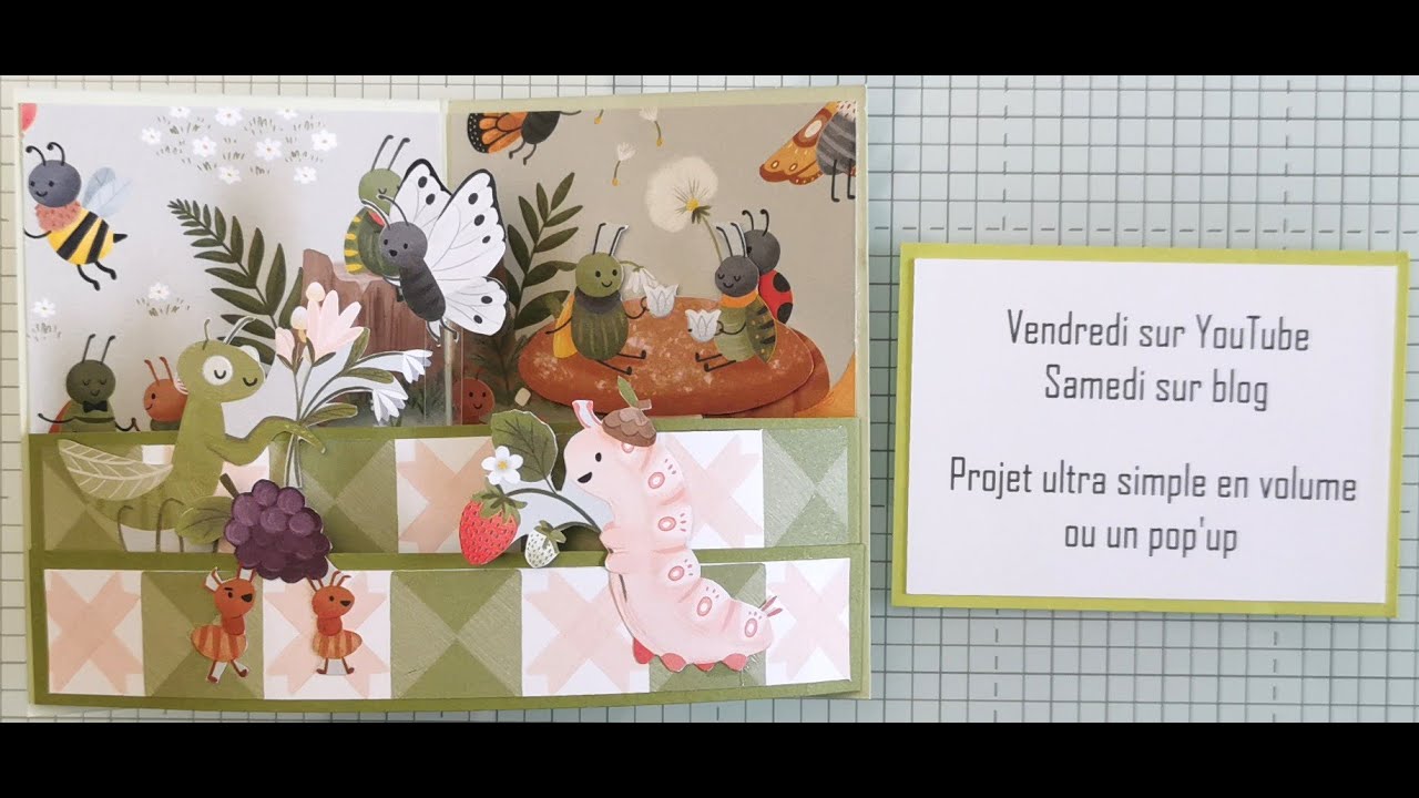 2026 V3 CARTE ULTRA SIMPLE EN VOLUME JOLIES BESTIOLES