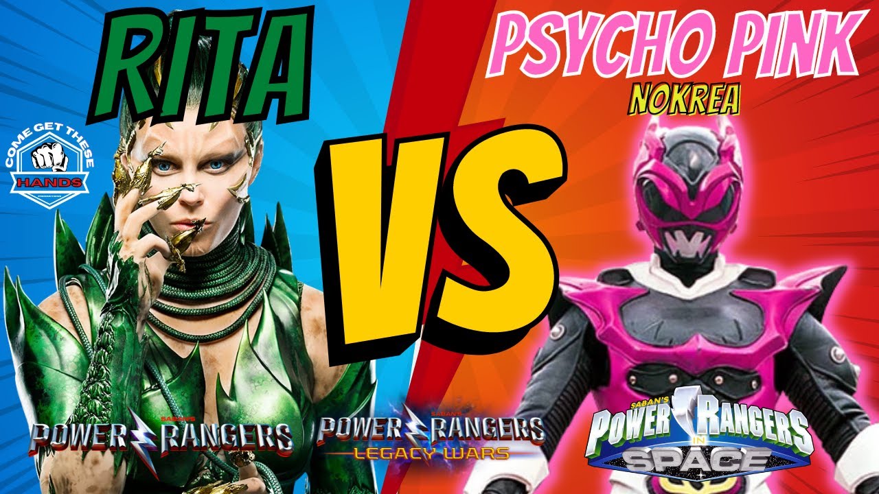 Power Rangers Legacy Wars | Rita Repulsa Vs Psycho Pink Ranger Nokrea ...