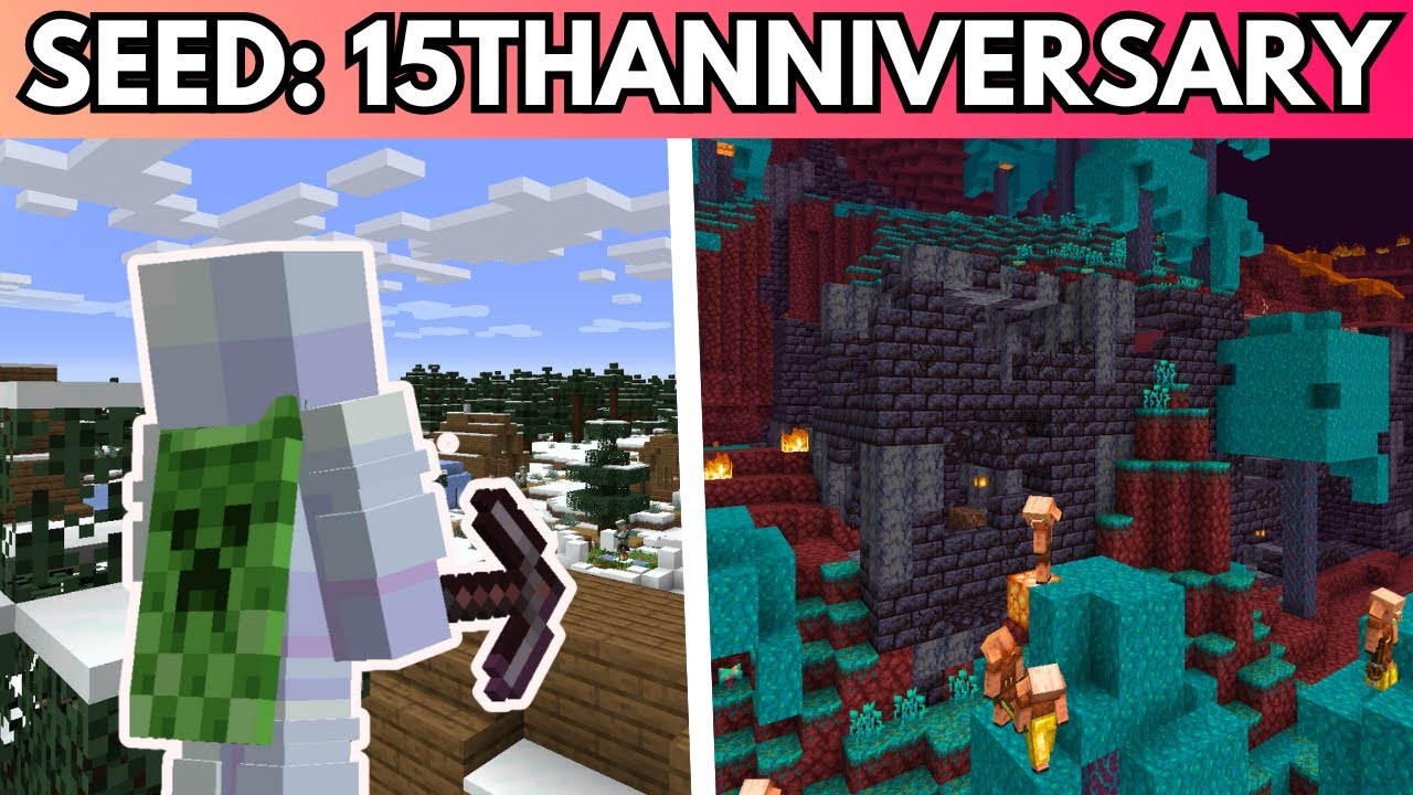 Minecraft 15th Year Anniversary Speedrun (Tamil)