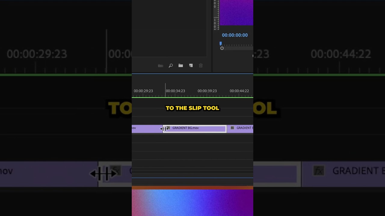 The SLIDE TOOL Explained in PREMIERE PRO