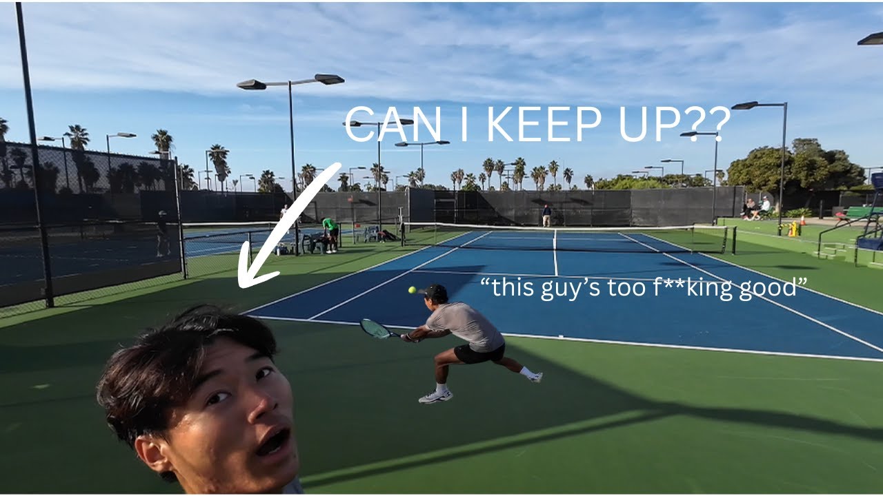 I Just Played A Tournament Against A Kid Who Just Committed to Division 1 Tennis (Amateur vs D1)