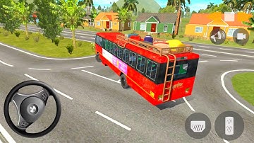 Indian Sleeper Bus Simulator Bus Games - Indian Bus Game - 3D Bus Games 2025 - Android Gameplay