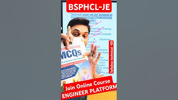 bsphcl je syllabus technical electrical engineering #bsphcl_je_2024 #bsphclrecruitment2024