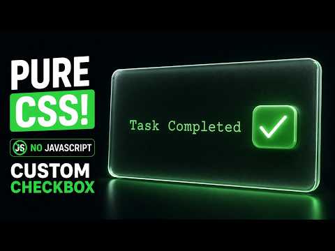Code An Animated Checkbox Step By Step (HTML, CSS & SVG)