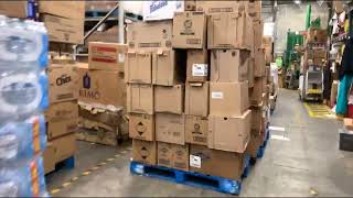 Vlog23: Breaking down pallets in Walmart