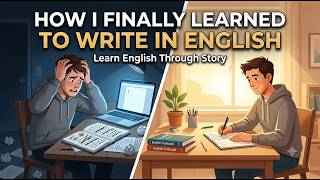 How I Finally Learned to Write in English | Learn English Through Story