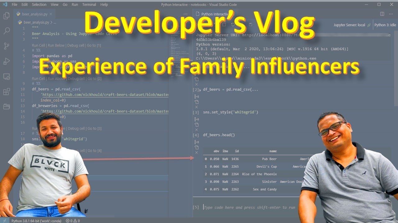 Developer's Vlog - Experience of Family Influencers