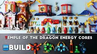 LEGO Speed Build! NINJAGO Dragons Rising Temple of the Dragon Energy Cores | Beat Build | ASMR
