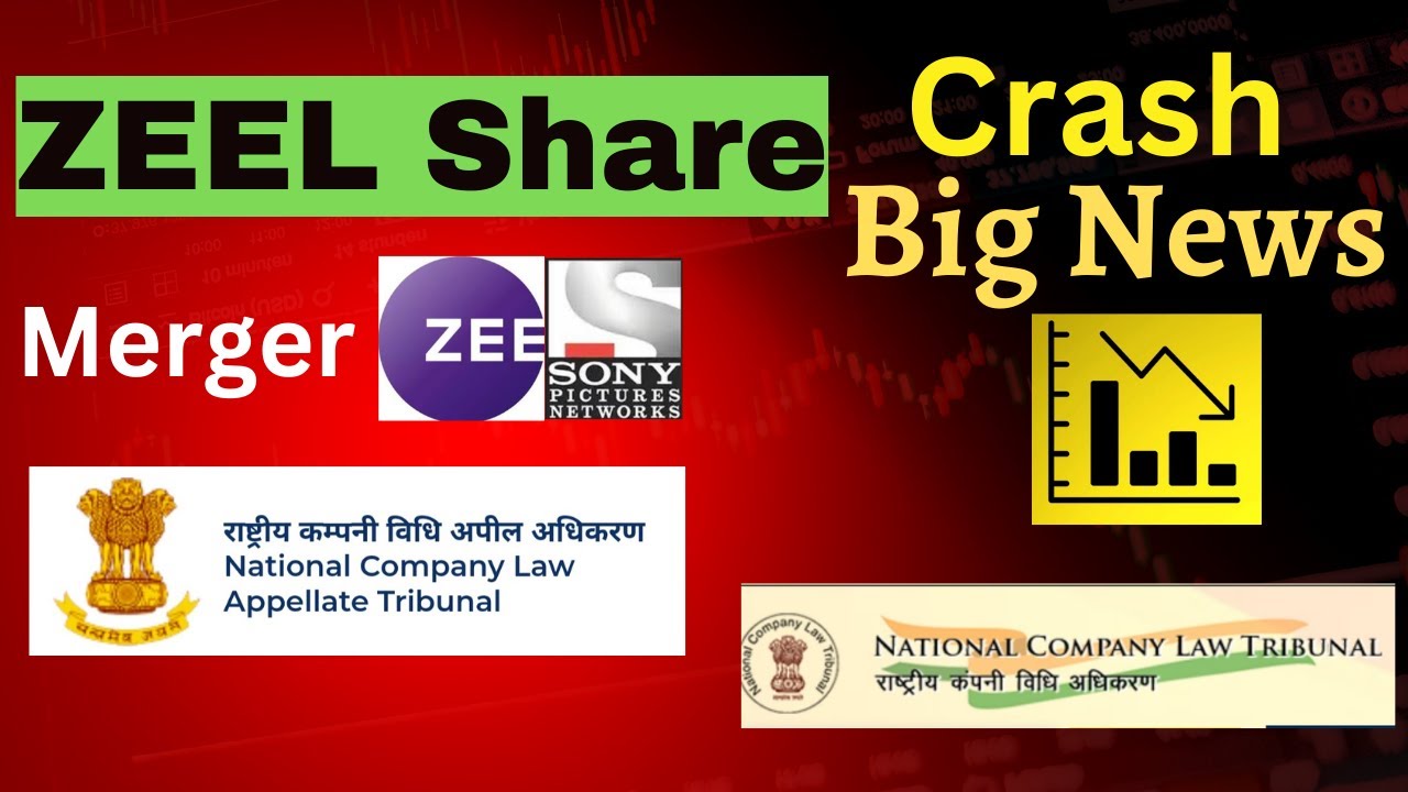 ZEEL Share Latest News 2 साल की सबसे बड़ी गिरावट ZEEL SONY Merger