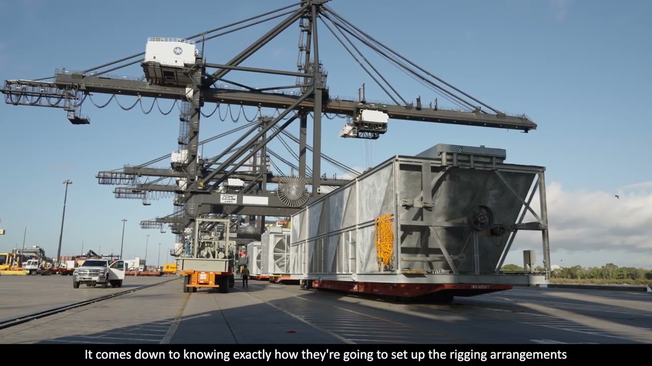 MSC Project Cargo – Breakbulk Operation in Houston