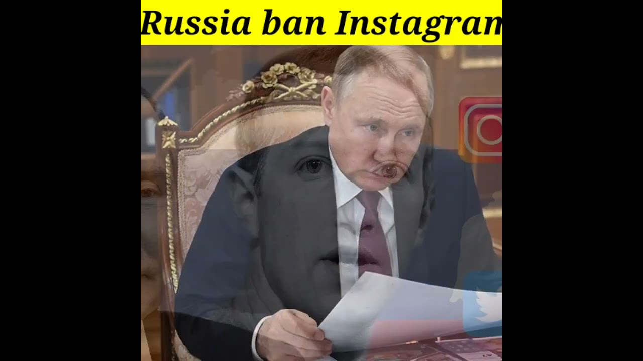 Russia ban Instagram and Facebook || 
