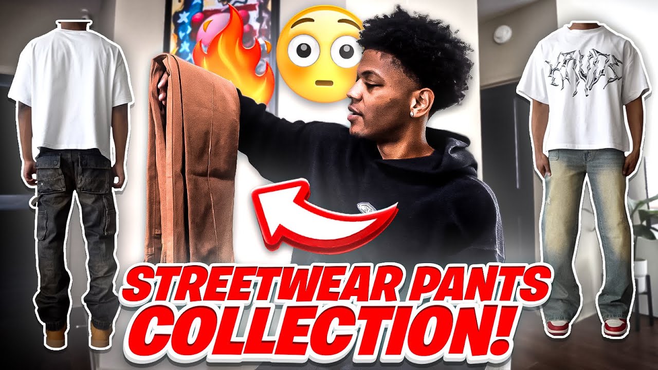 STREETWEAR PANTS COLLECTION | BEST PANTS FOR FALL/WINTER - YouTube