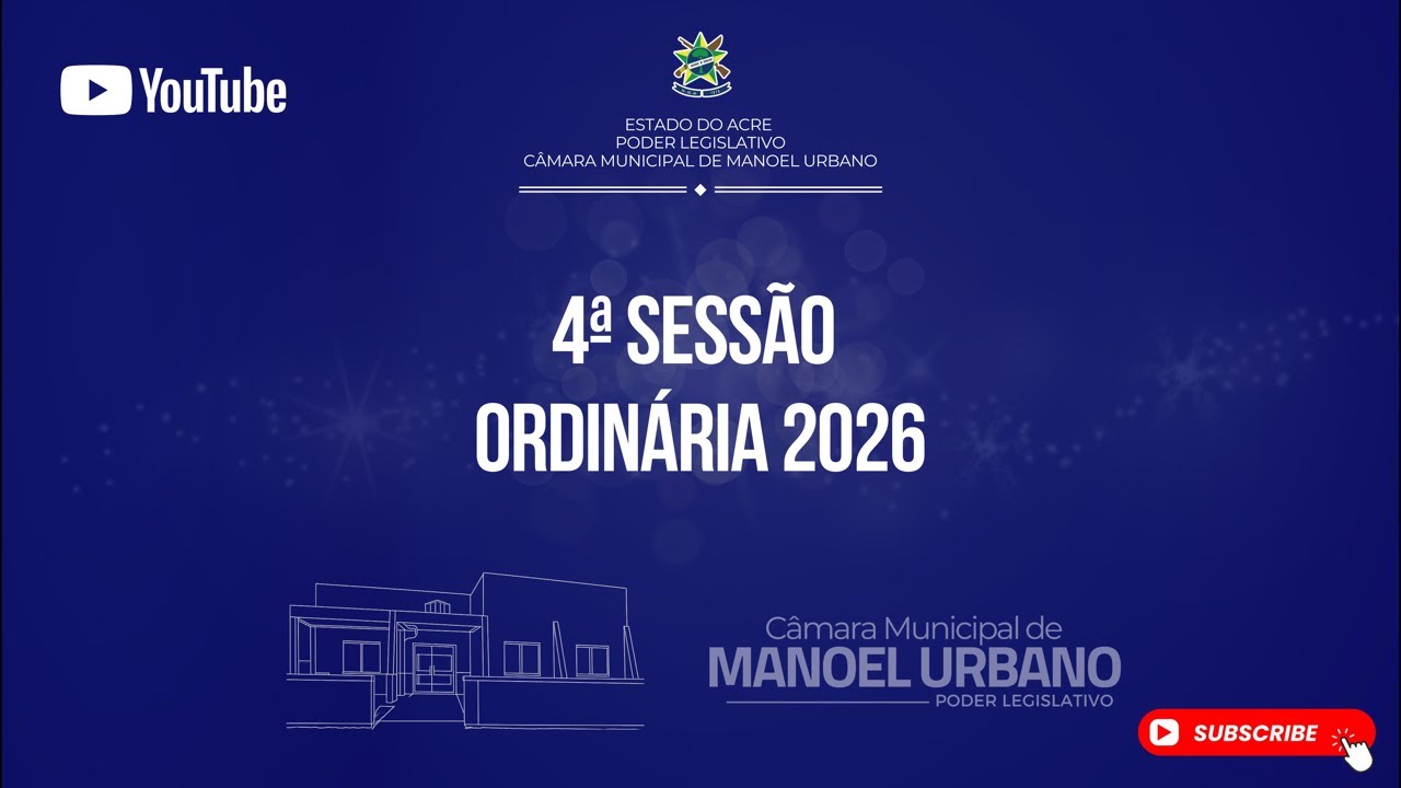 4º Sessão Ordinária 2026