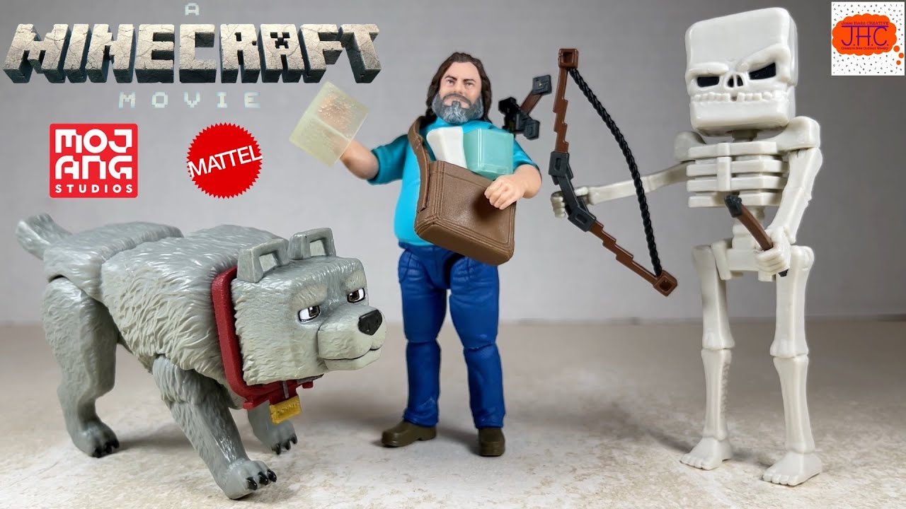 BONES? A Minecraft Movie Skeleton Dennis Jack Black Steve Mojang ...