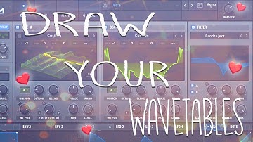 Create Custom Wavetables By Drawing Them! - Serum Tutorial