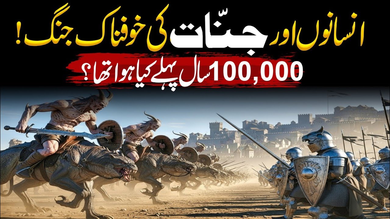 100,000 Saal Pehly Jinnat Aur Insanon Ki Hui Khofnaak Jung