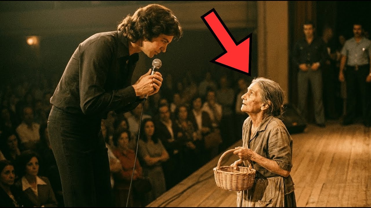 Camilo Sesto Vio a una Anciana Vendiendo Dulces en Su Show—Lo Que Hizo Aquella Noche Emocionó Todos