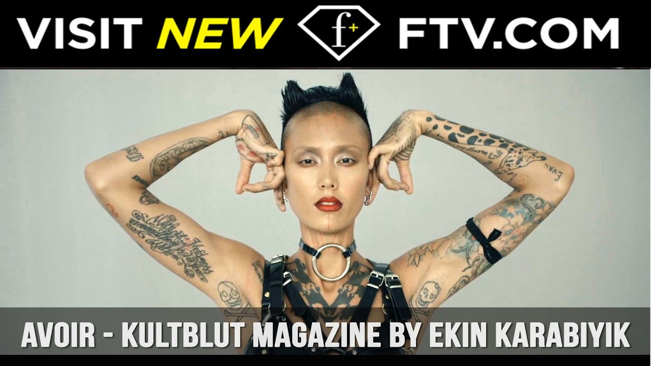 AVOIR for Kultblut Magazine Editorial | FashionTV