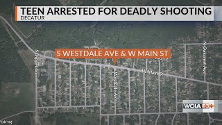 17-year-old arrested charged with fellow teen s murder in Decatur