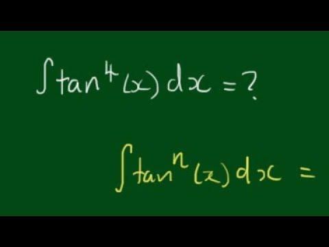 Integral of ∫tan^4(x)dx