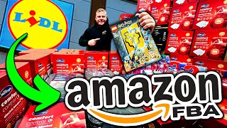 I ROBBED ENTIRE LIDL! AMAZON FBA RETAIL ARBITRAGE UK